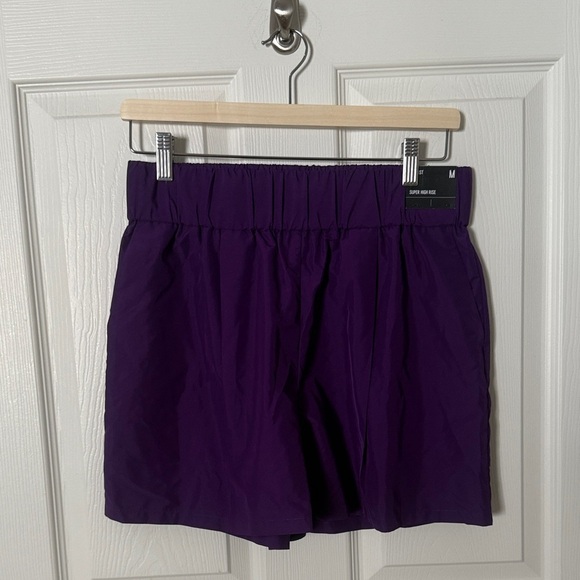 Express Pants - NWT EXPRESS Women's Deep Purple Shorts medium